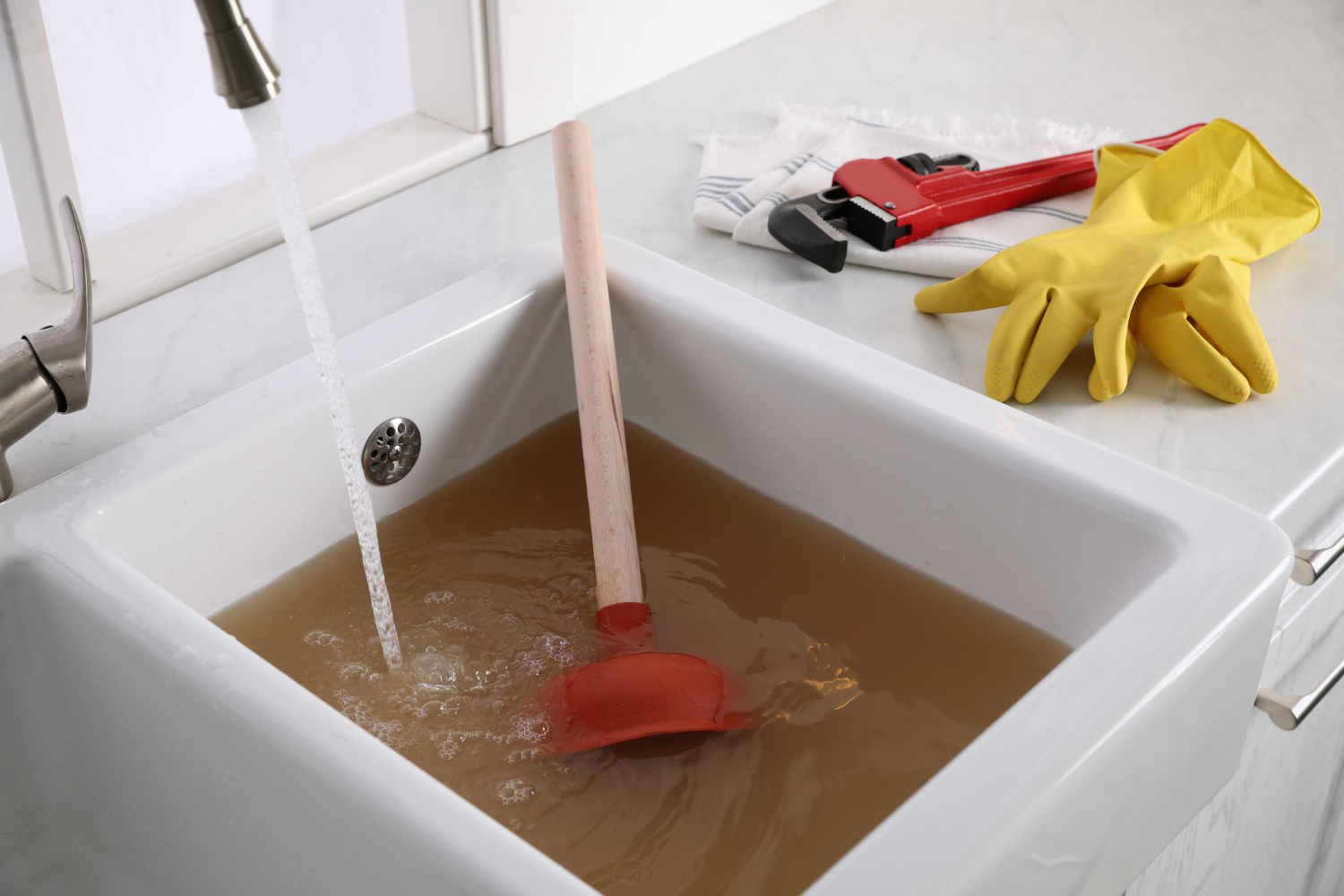 kitchen drain blockages