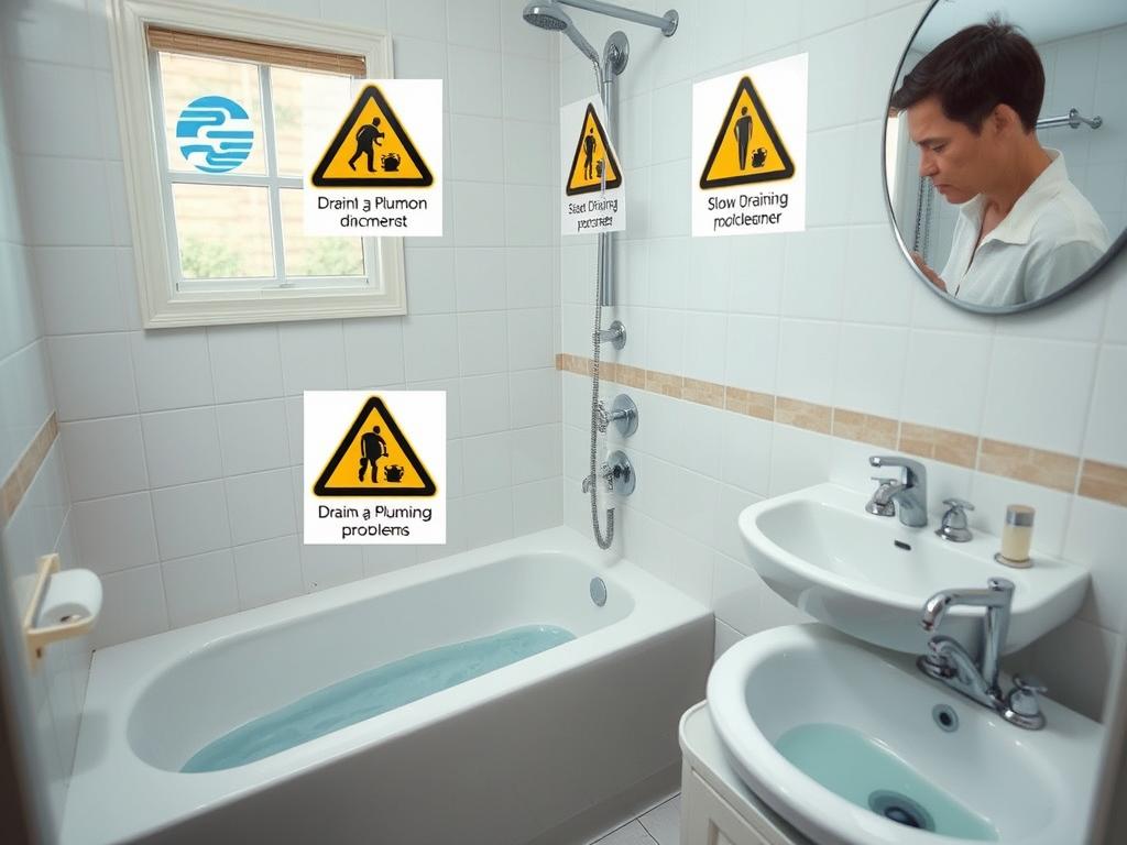 Multiple drain problems in home bathroom