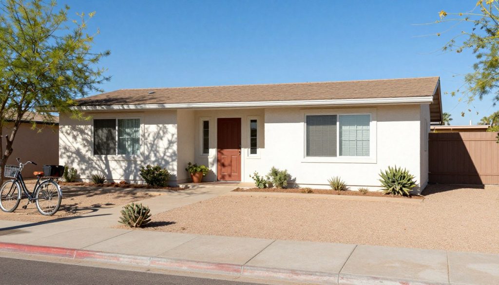 Older rental property near Arizona State University campus in Tempe