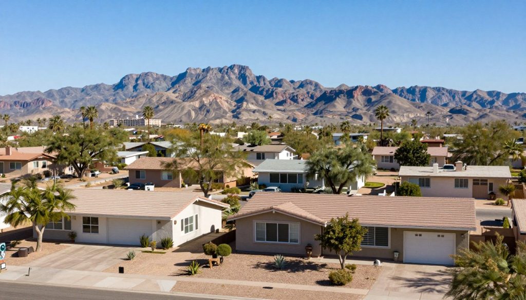 Sunnyslope neighborhood in North Phoenix showing typical residential area