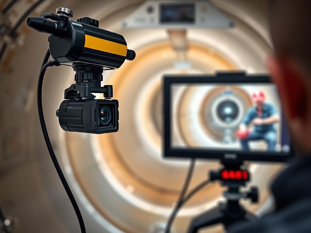 Video camera drain inspection equipment